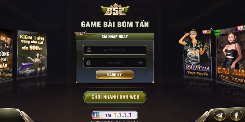 Hướng dẫn cách chơi sòng bài đăng nhập vào cổng game